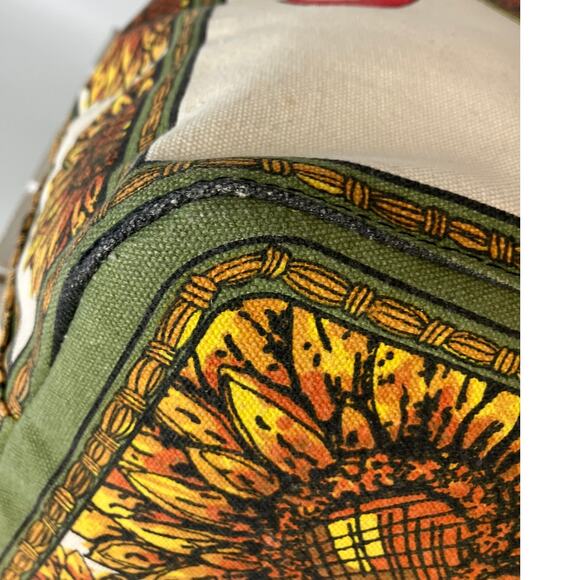 BRIGHTON LARGE CANVAS SUNFLOWR TOTE BAG - Picture 6 of 12